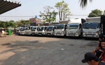Đội xe vận chuyển dọn nhà trọn gói