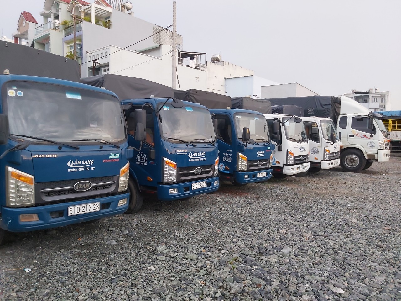 thuê xe taxi tải chở hàng quận 8
